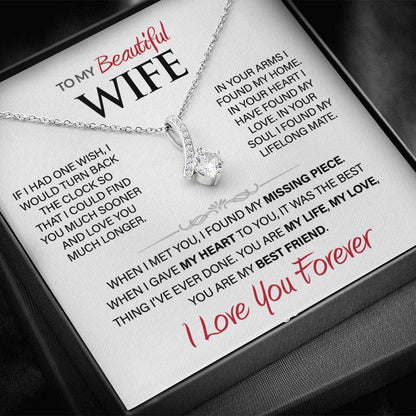 Best Gift for Your Beautiful Wife: Forever Love Necklace to Melt Her Heart