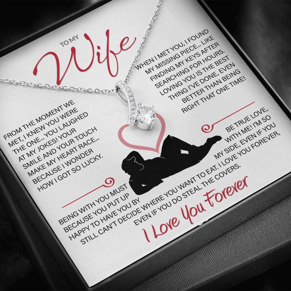 Best Gift for Your Wife: Forever Love Necklace - Remind Her What She Means to You