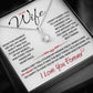 Best Gift for Your Wife: Forever Love Necklace - Remind Her of Your Love