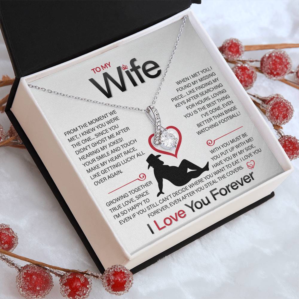 Best Gift for Your Wife: Forever Love Necklace - Remind Her What She Means to You