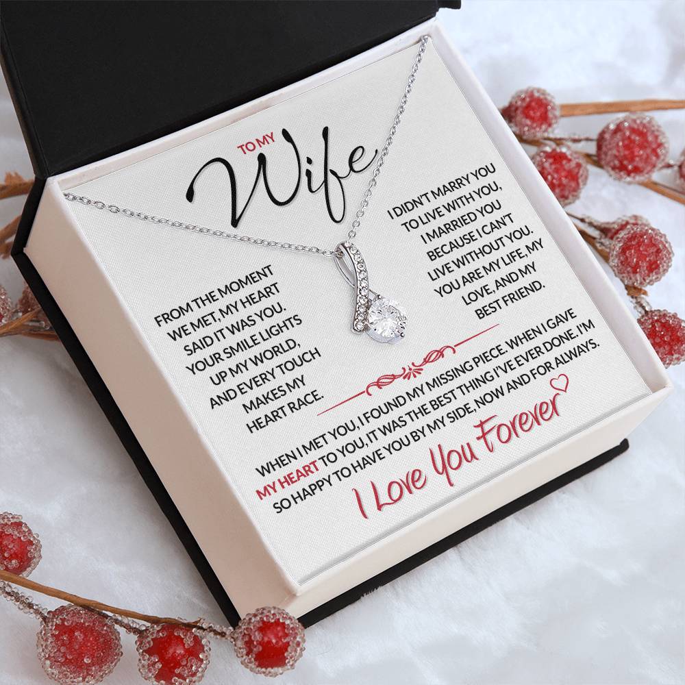 Best Gift for Your Wife: Forever Love Necklace - Remind Her of Your Love