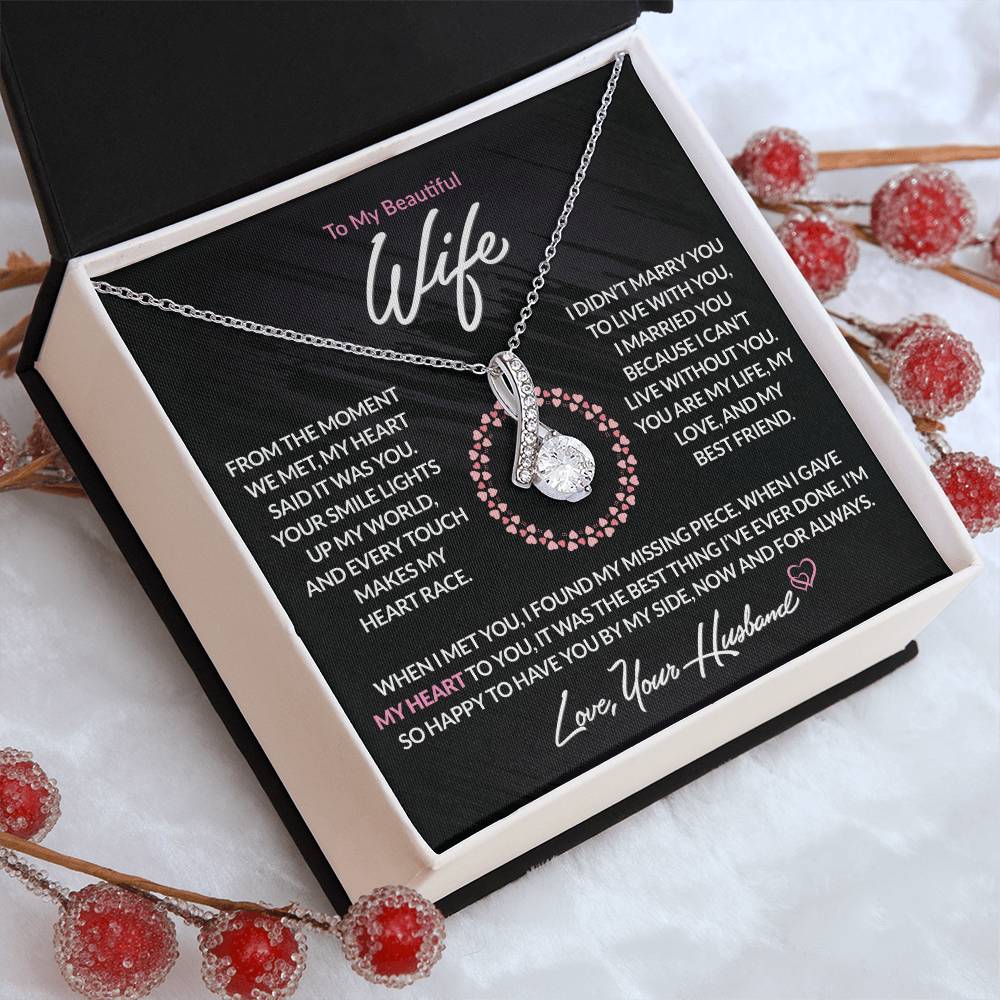 Best Gift for Your Wife: Forever Love Necklace - Remind Her of Your Love