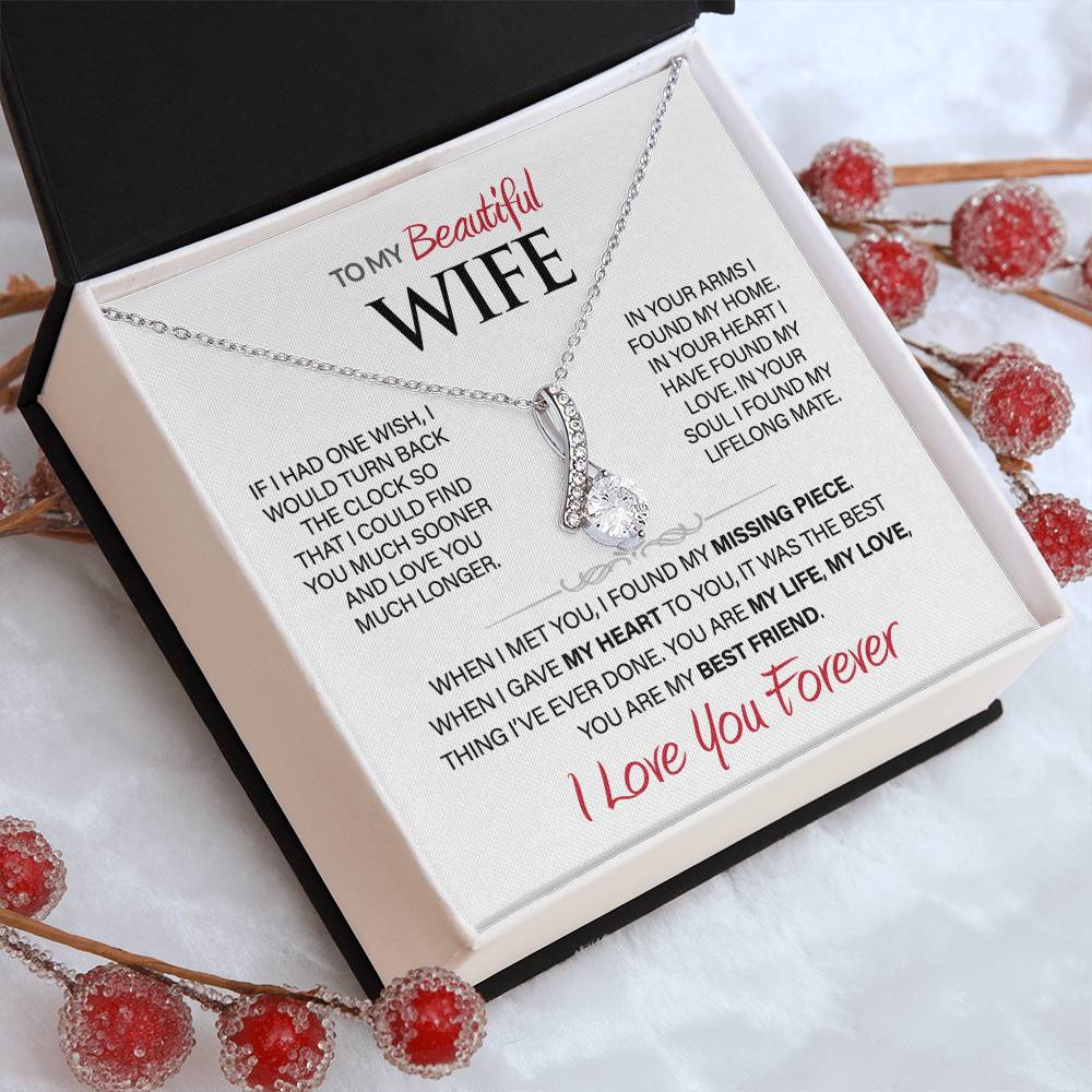 Best Gift for Your Beautiful Wife: Forever Love Necklace to Melt Her Heart