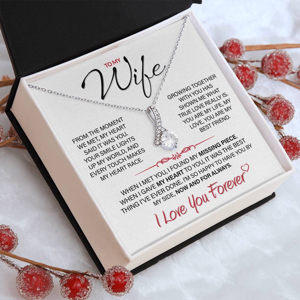 Best Gift for Your Wife: Forever Love Necklace - Remind Her of Your Love