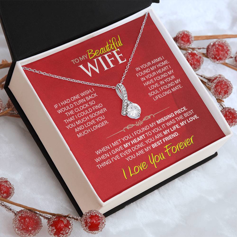 Best Gift for Your Beautiful Wife: Forever Love Necklace to Melt Her Heart