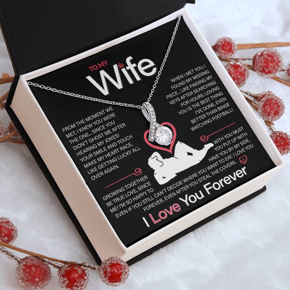 Best Gift for Your Wife: Forever Love Necklace - Remind Her What She Means to You