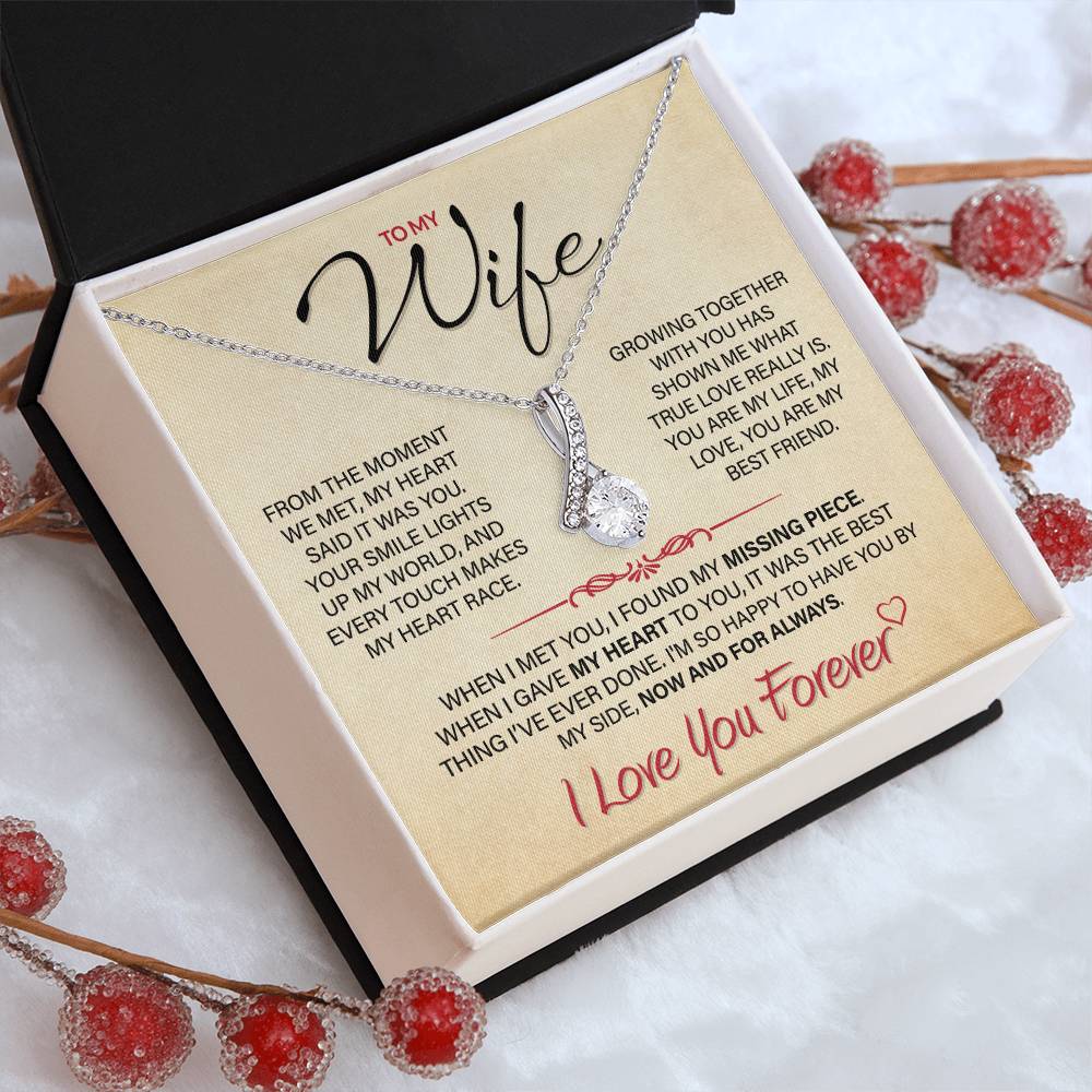 Best Gift for Your Wife: Forever Love Necklace - Remind Her of Your Love