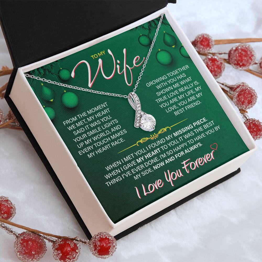 Best Gift for Your Wife: Forever Love Necklace - Remind Her of Your Love