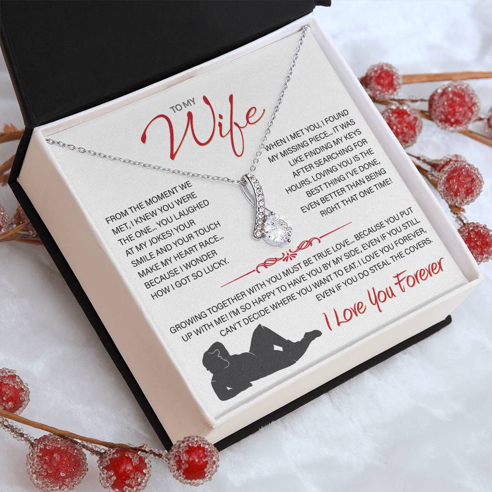 Best Gift for Your Wife: Forever Love Necklace - Remind Her What She Means to You