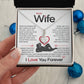Best Gift for Your Wife: Forever Love Necklace - Remind Her What She Means to You