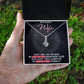 Best Gift for Wife: Meaningful Love Pedant Necklace to Melt Her Heart [Dark]