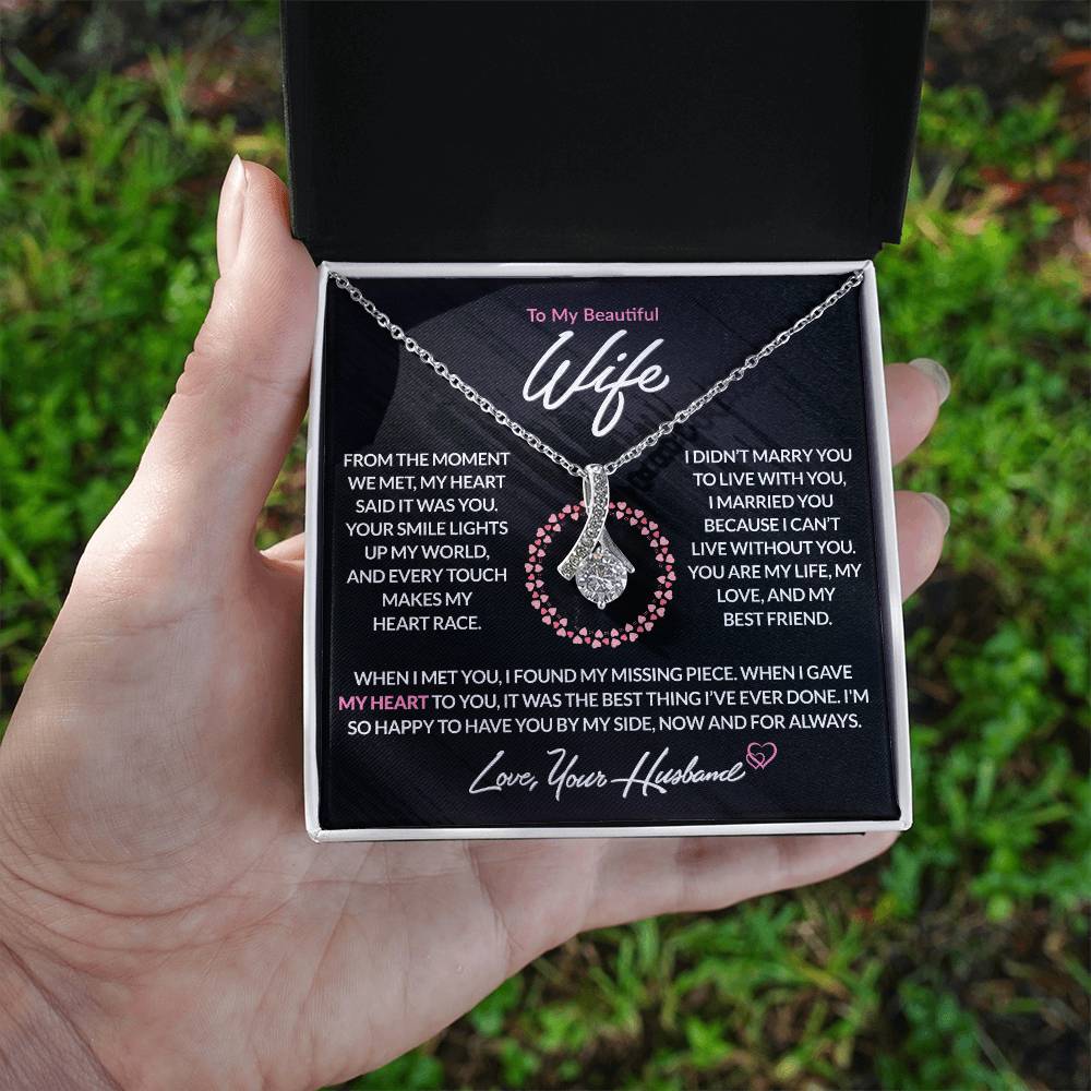 Best Gift for Your Wife: Forever Love Necklace - Remind Her of Your Love