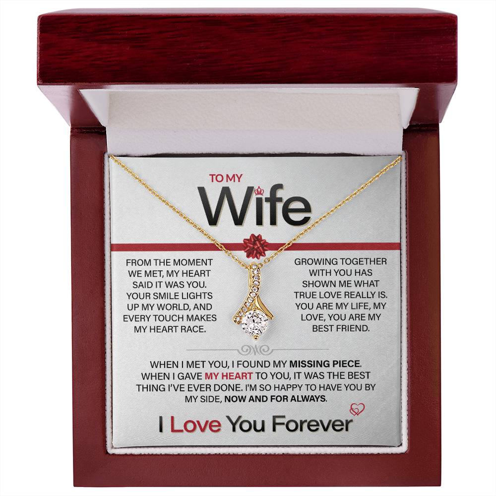 Best Gift for Your Wife: Forever Love Necklace - Remind Her of Your Love