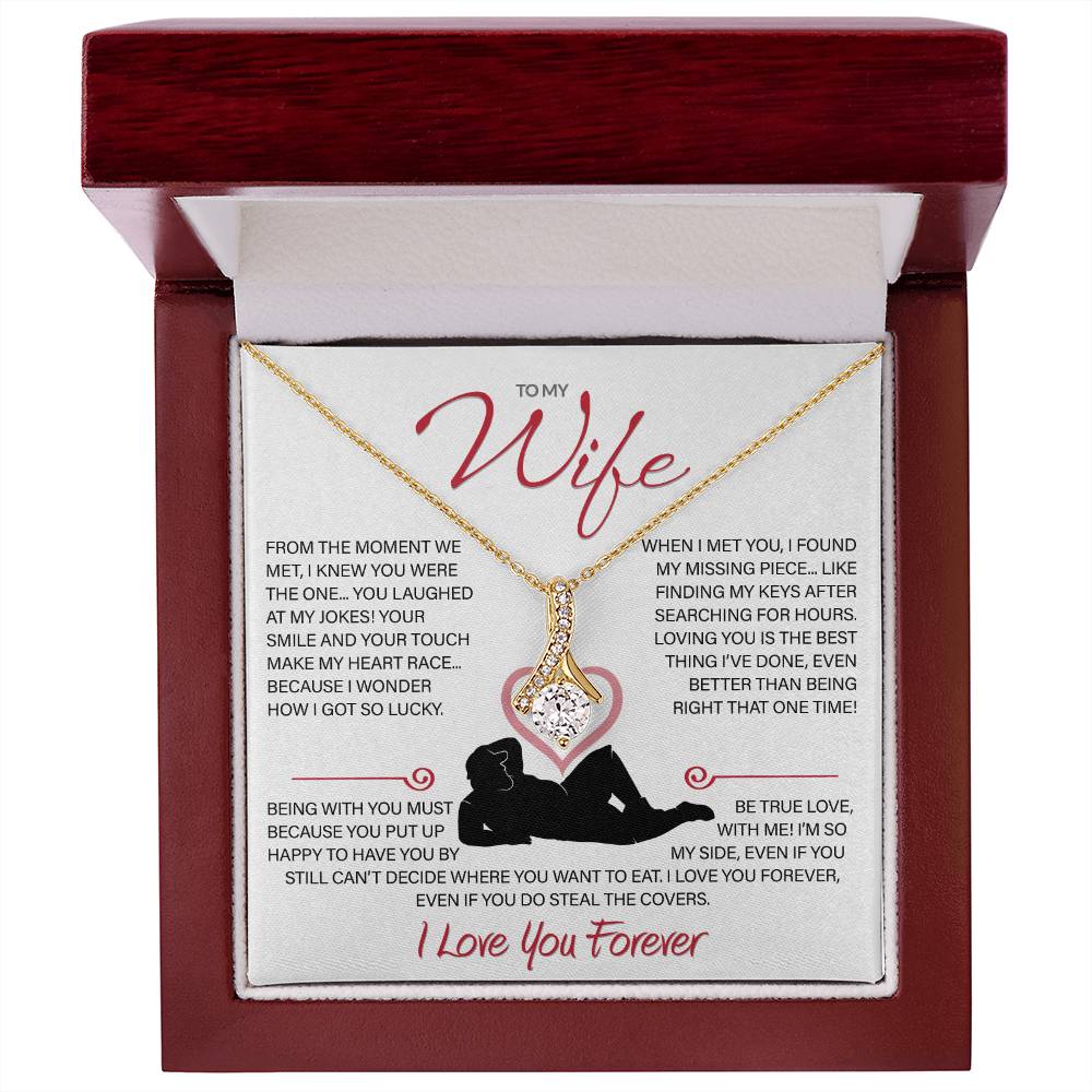 Best Gift for Your Wife: Forever Love Necklace - Remind Her What She Means to You