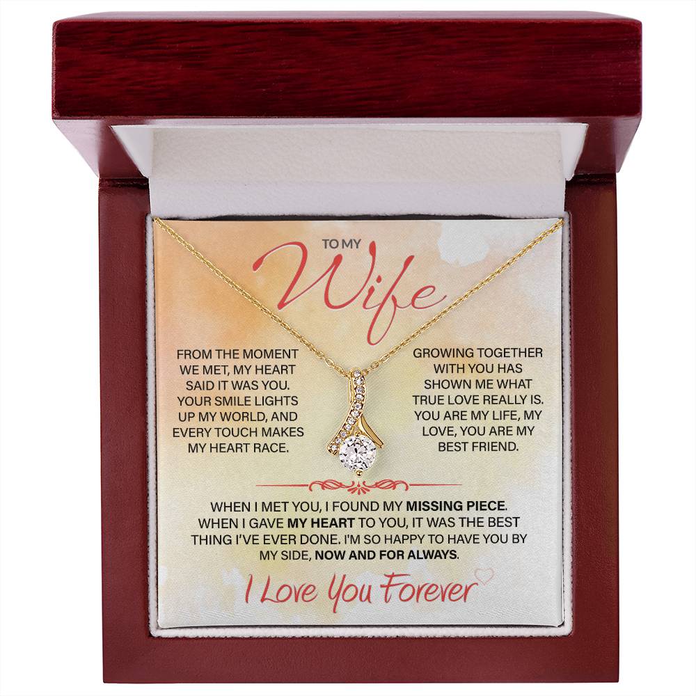 Best Gift for Your Wife: Forever Love Necklace - Remind Her of Your Love