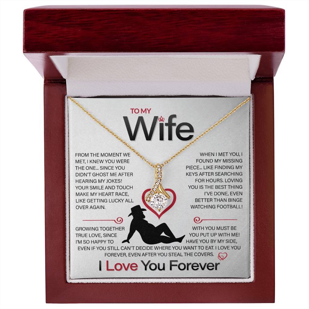 Best Gift for Your Wife: Forever Love Necklace - Remind Her What She Means to You