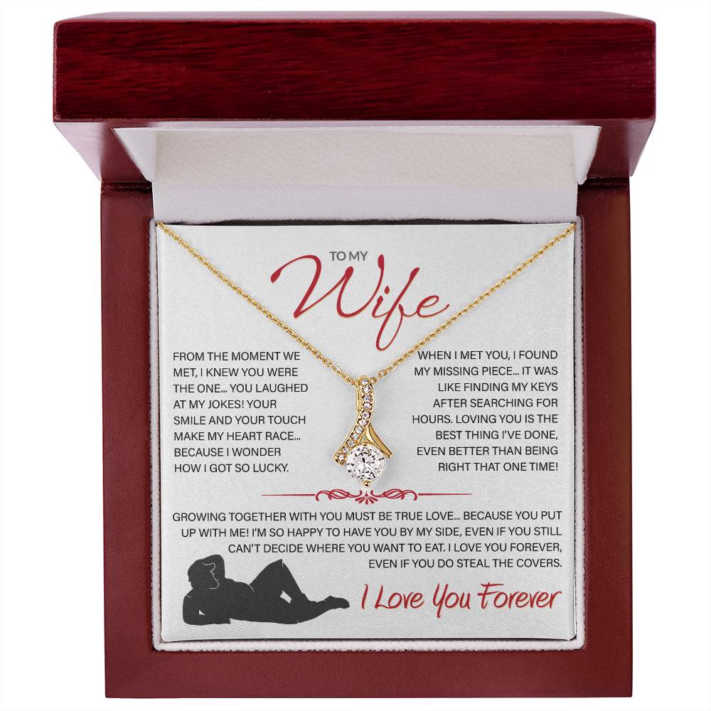 Best Gift for Your Wife: Forever Love Necklace - Remind Her What She Means to You