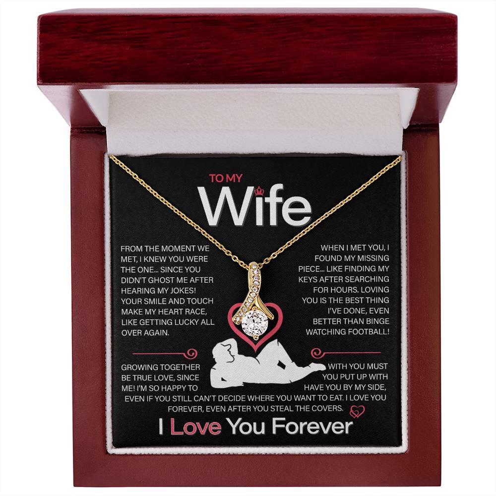 Best Gift for Your Wife: Forever Love Necklace - Remind Her What She Means to You