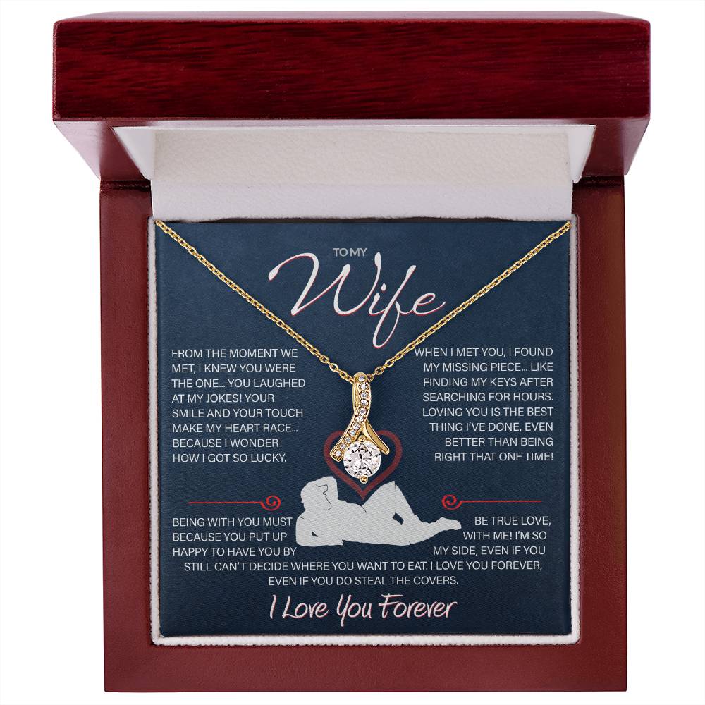 Best Gift for Your Wife: Forever Love Necklace - Remind Her What She Means to You