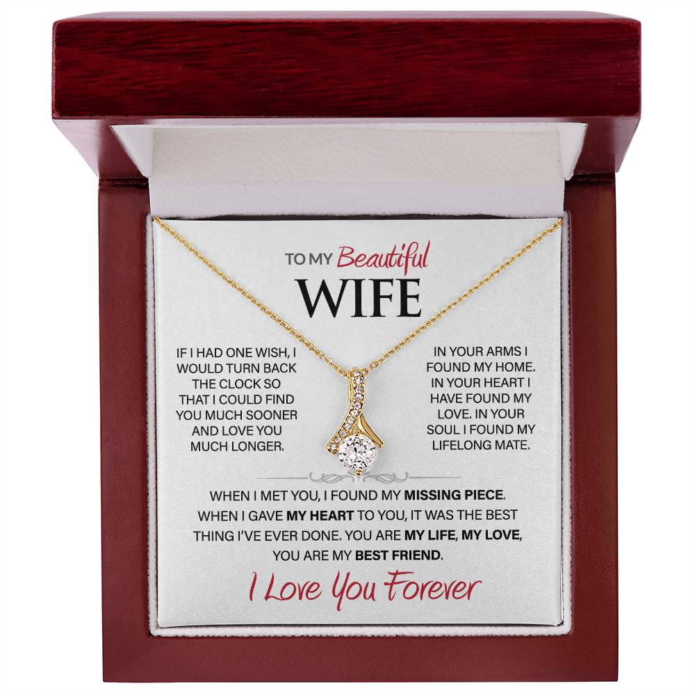 Best Gift for Your Beautiful Wife: Forever Love Necklace to Melt Her Heart