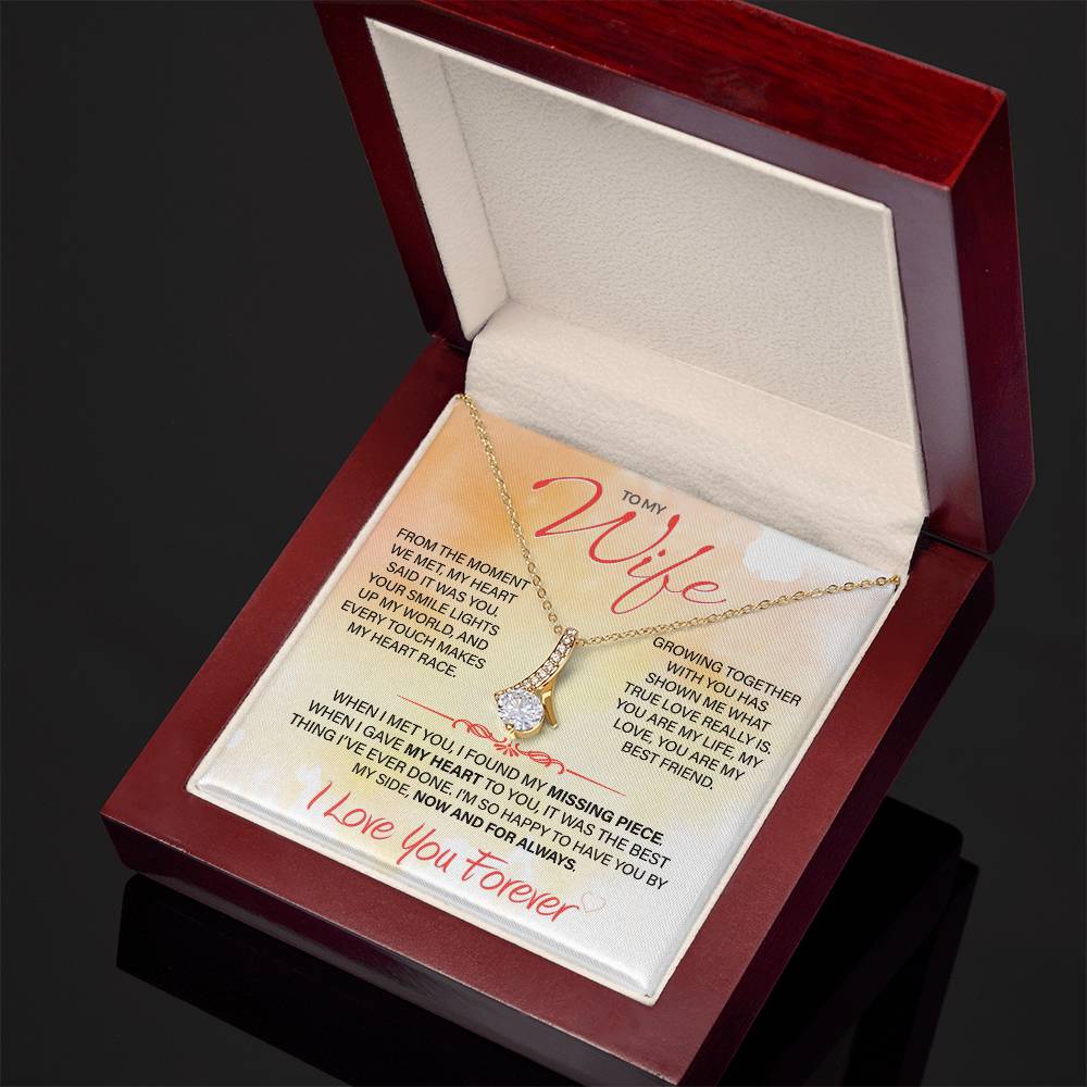 Best Gift for Your Wife: Forever Love Necklace - Remind Her of Your Love