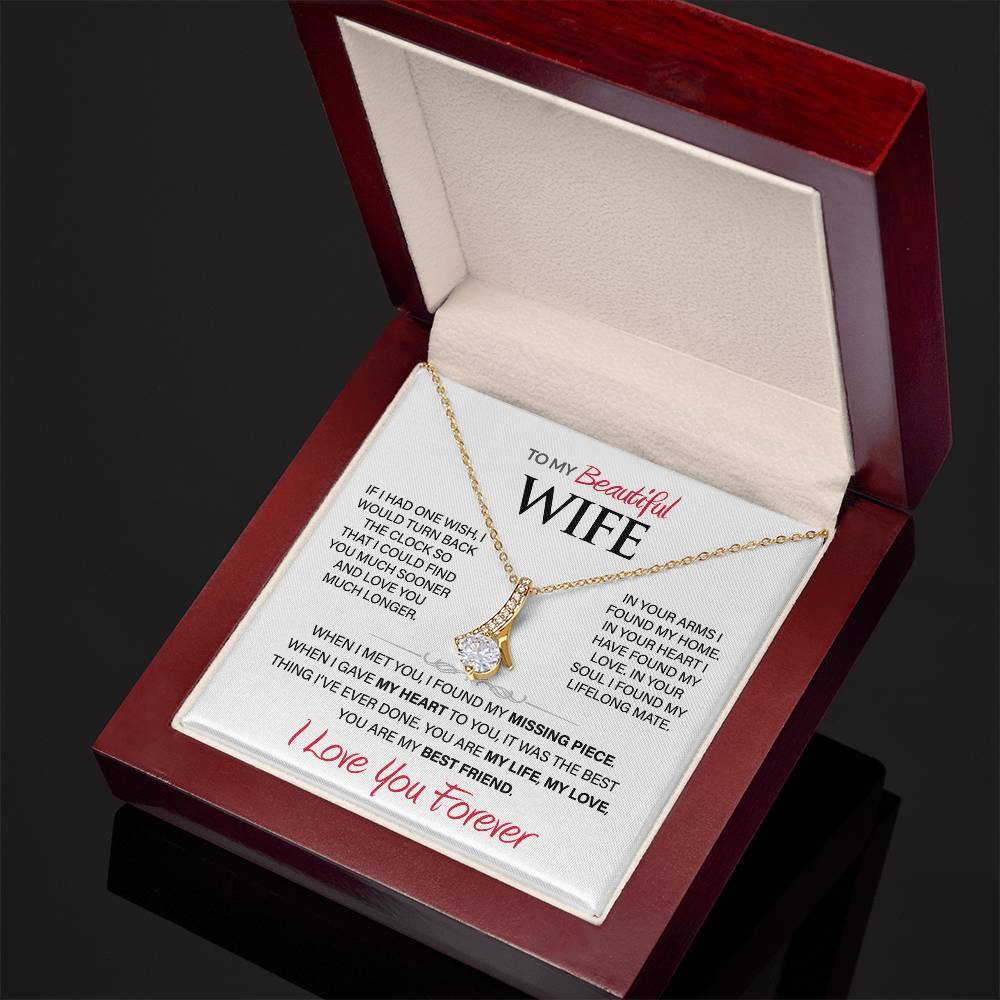 Best Gift for Your Beautiful Wife: Forever Love Necklace to Melt Her Heart