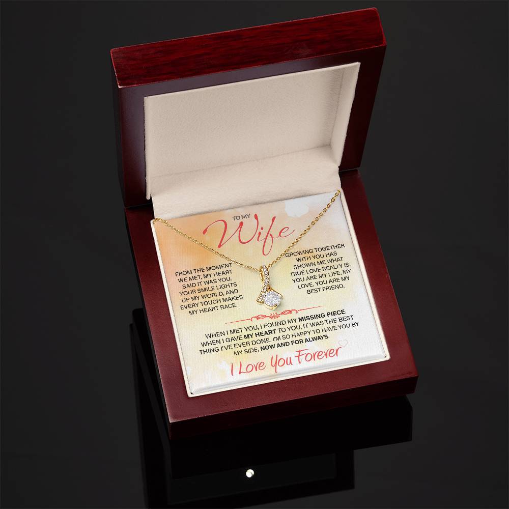 Best Gift for Your Wife: Forever Love Necklace - Remind Her of Your Love