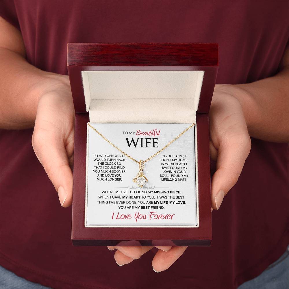 Best Gift for Your Beautiful Wife: Forever Love Necklace to Melt Her Heart