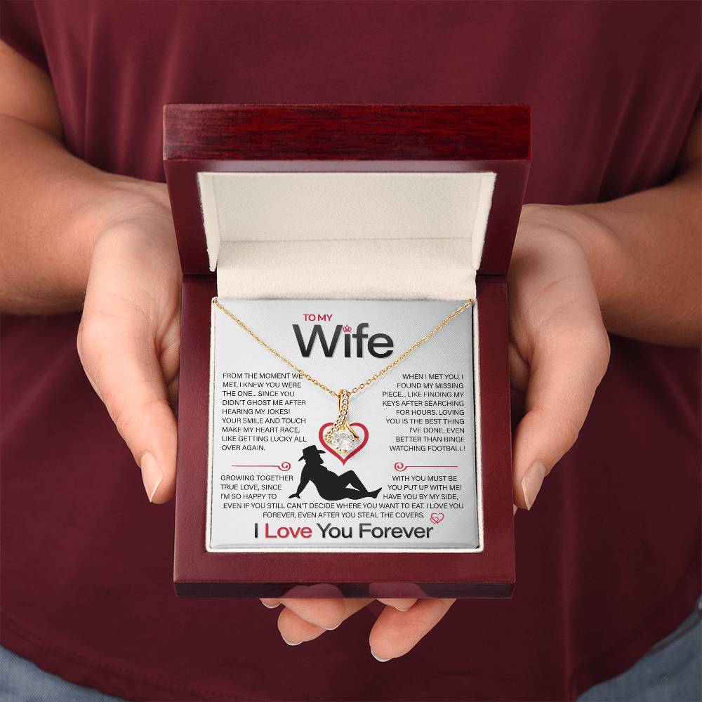 Best Gift for Your Wife: Forever Love Necklace - Remind Her What She Means to You