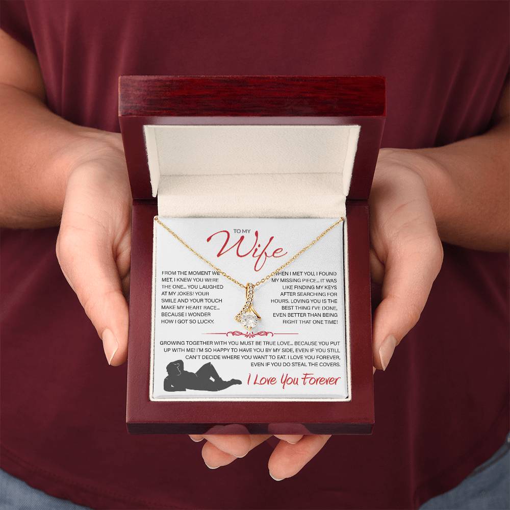 Best Gift for Your Wife: Forever Love Necklace - Remind Her What She Means to You