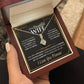 Best Gift: For My Beautiful Godly Wife - Love Pendant Necklace