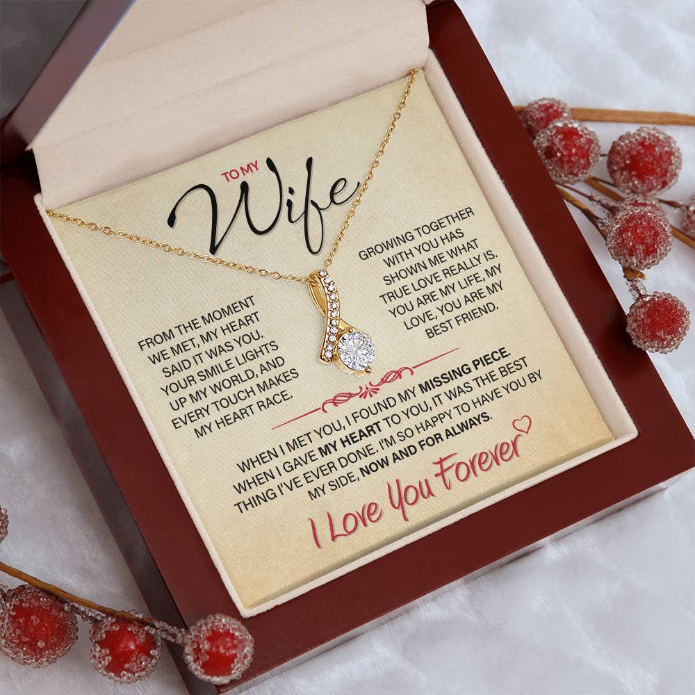 Best Gift for Your Wife: Forever Love Necklace - Remind Her of Your Love