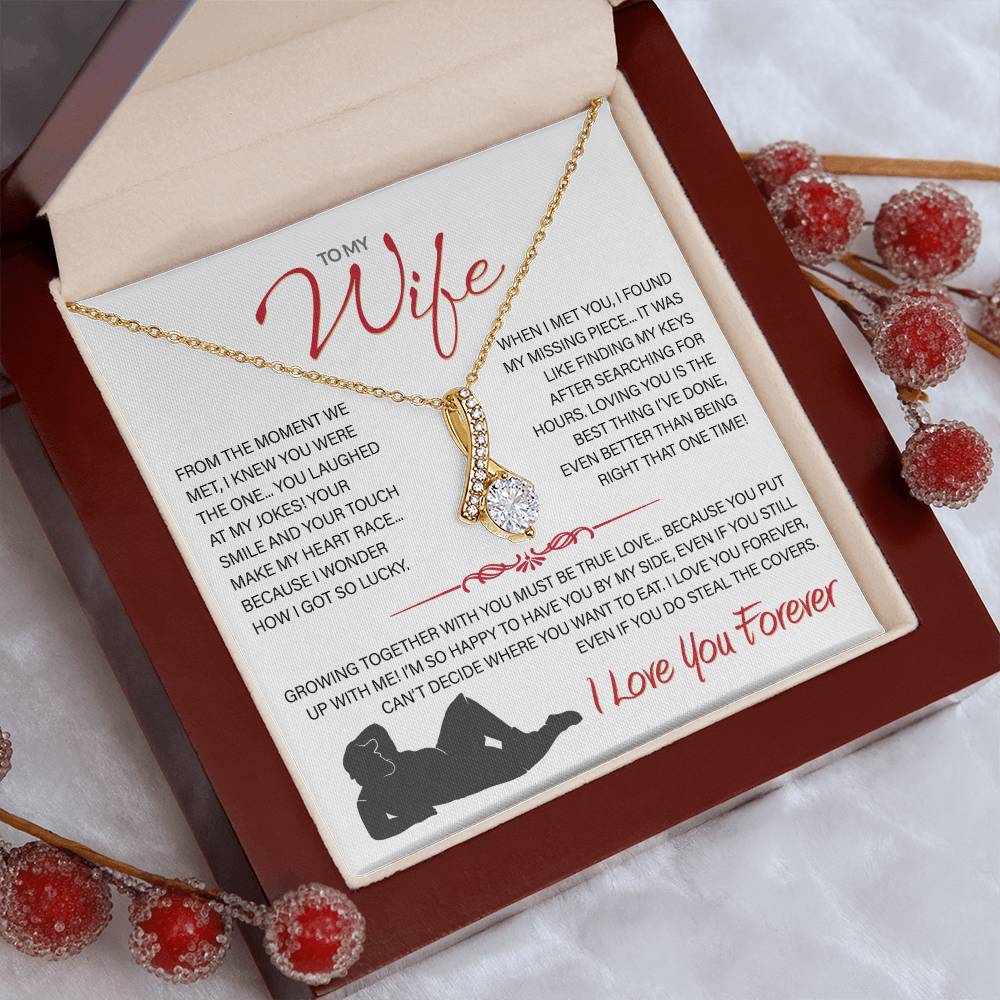 Best Gift for Your Wife: Forever Love Necklace - Remind Her What She Means to You