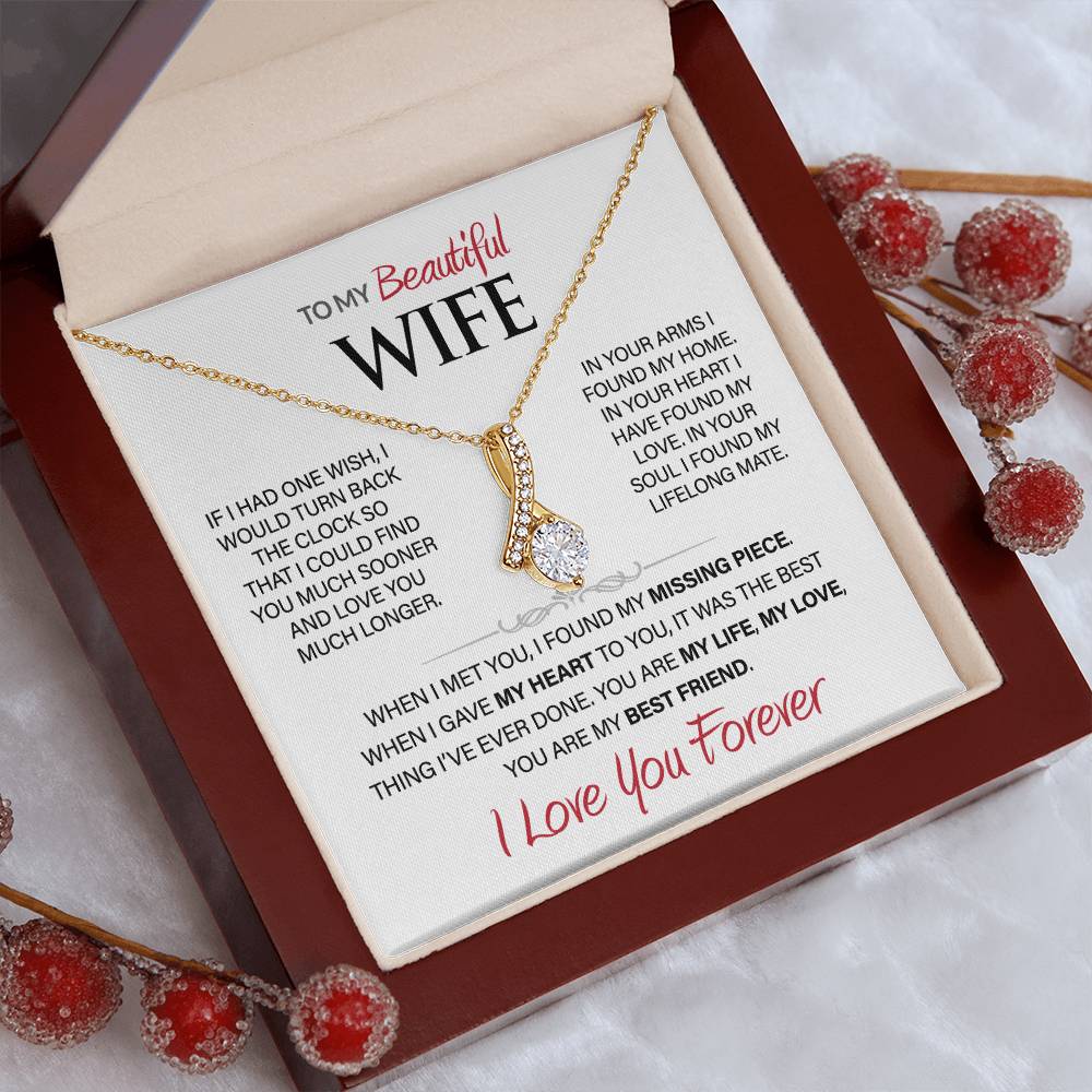 Best Gift for Your Beautiful Wife: Forever Love Necklace to Melt Her Heart