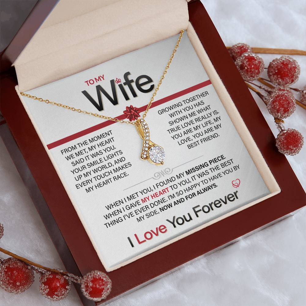 Best Gift for Your Wife: Forever Love Necklace - Remind Her of Your Love