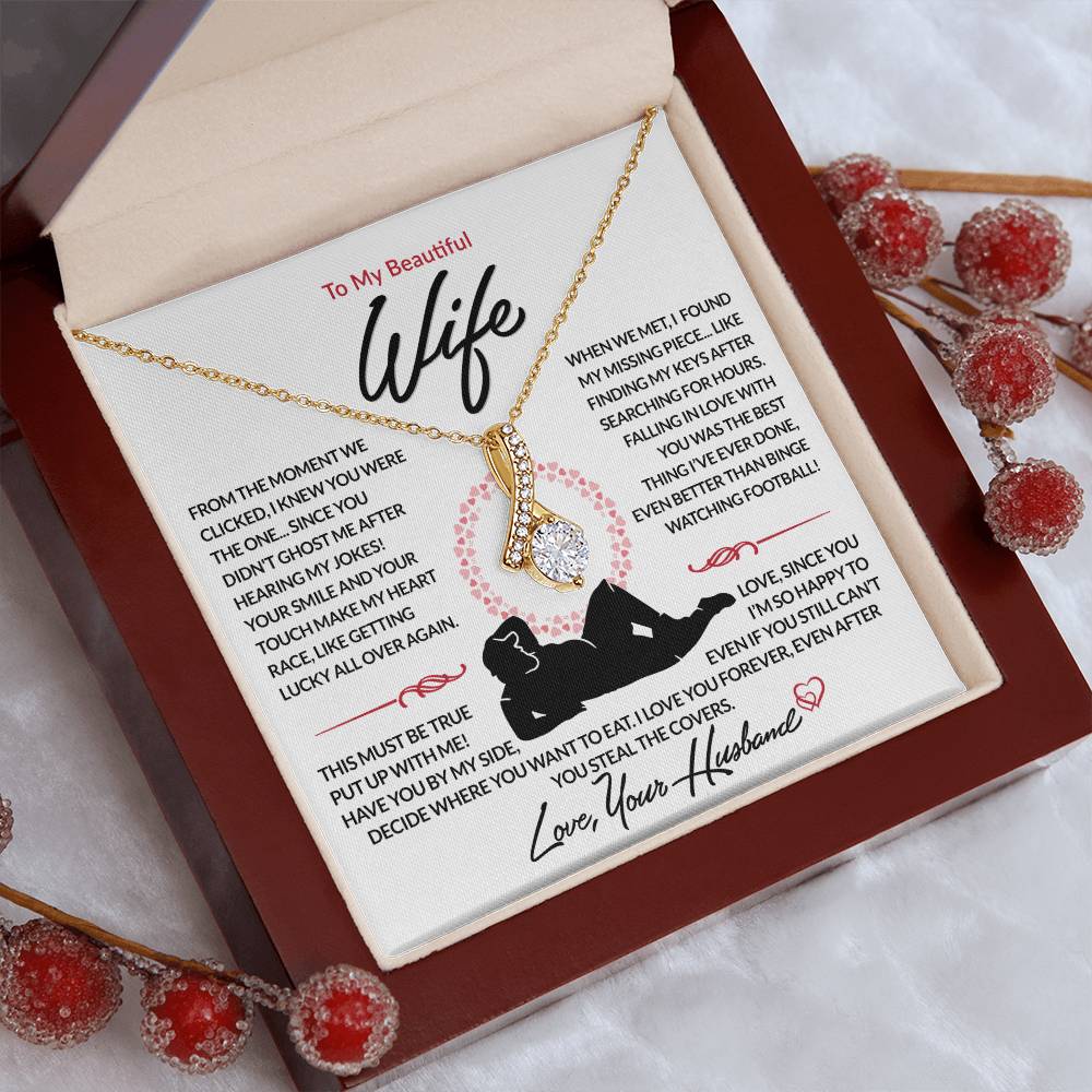 Best Gift for Your Wife: Forever Love Necklace - Remind Her What She Means to You