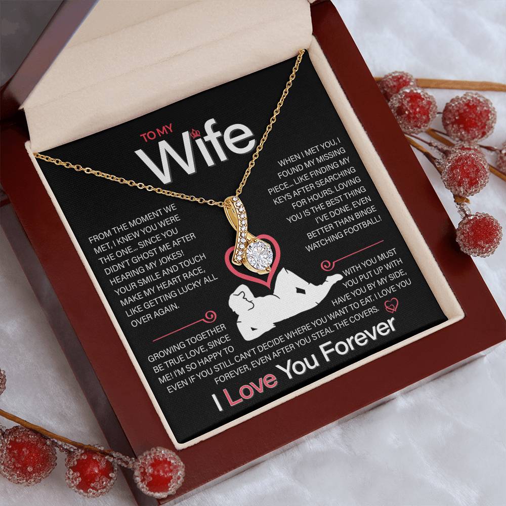 Best Gift for Your Wife: Forever Love Necklace - Remind Her What She Means to You