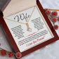 Best Gift for Your Wife: Forever Love Necklace - Remind Her of Your Love