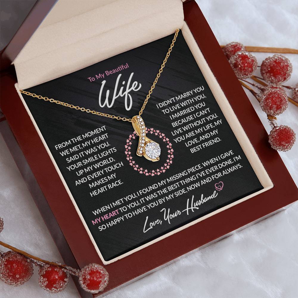 Best Gift for Your Wife: Forever Love Necklace - Remind Her of Your Love