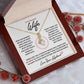 Best Gift for Your Wife: Forever Love Necklace - Remind Her of Your Love