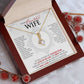 Best Gift for My Beautiful Wife: Love Pedant Necklace to Melt Her Heart