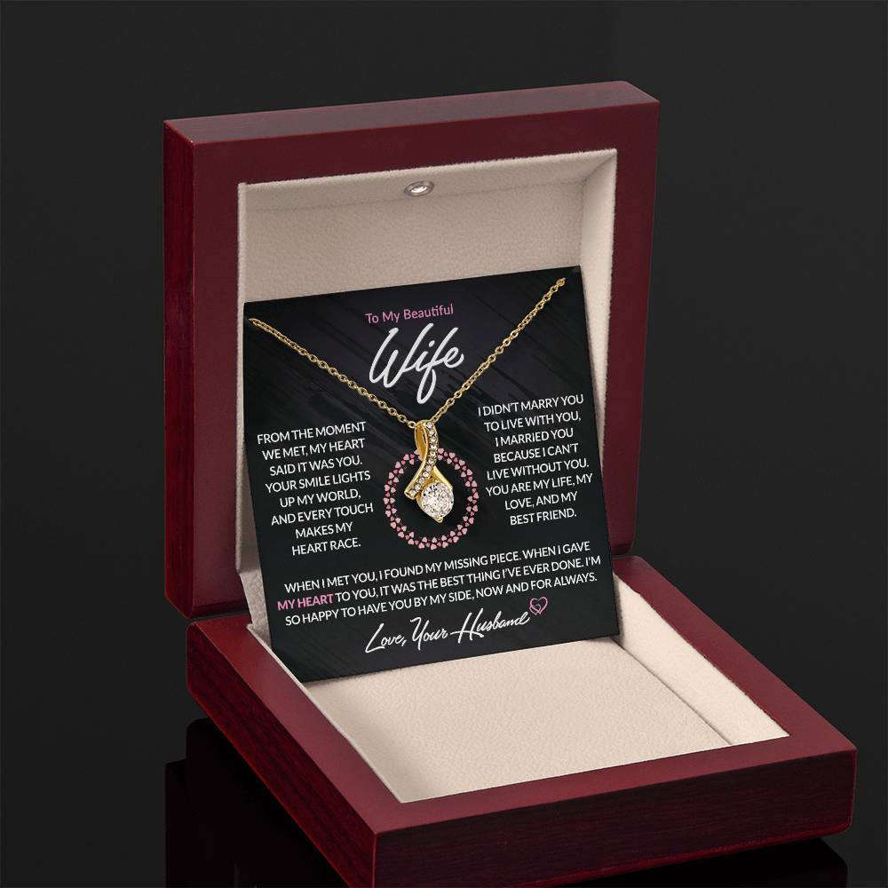 Best Gift for Your Wife: Forever Love Necklace - Remind Her of Your Love