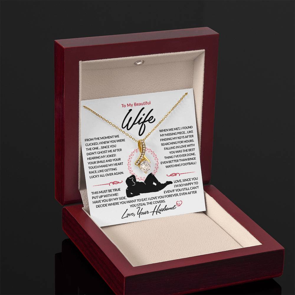 Best Gift for Your Wife: Forever Love Necklace - Remind Her What She Means to You