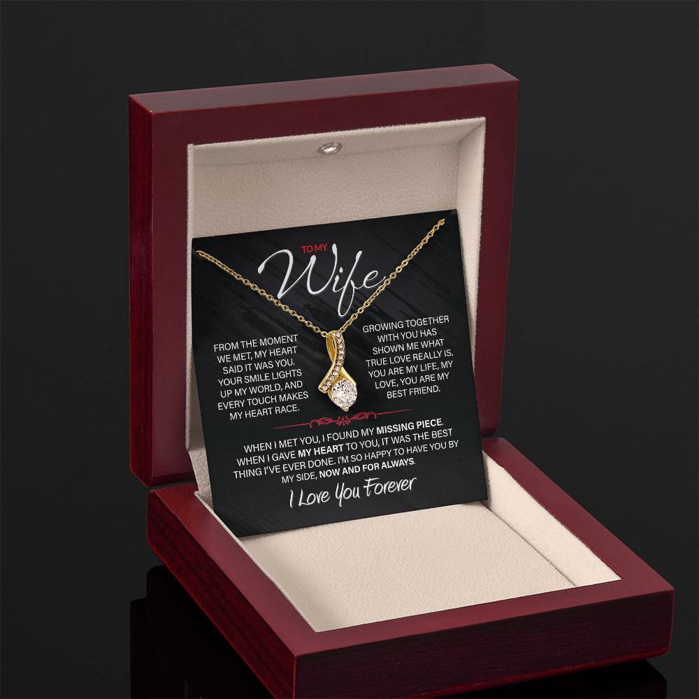 Best Gift for Your Wife: Forever Love Necklace - Remind Her of Your Love