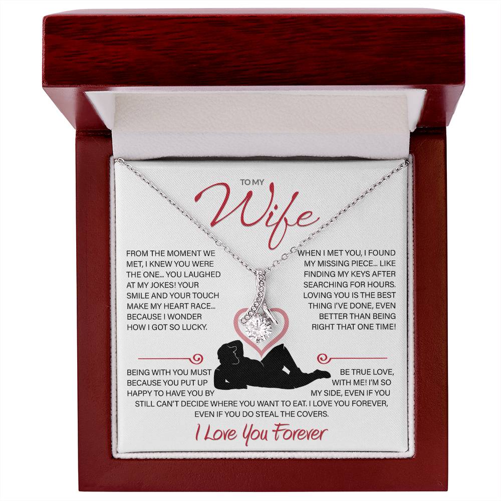 Best Gift for Your Wife: Forever Love Necklace - Remind Her What She Means to You