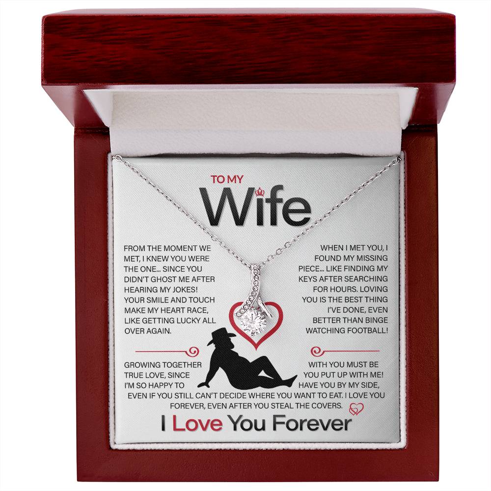 Best Gift for Your Wife: Forever Love Necklace - Remind Her What She Means to You