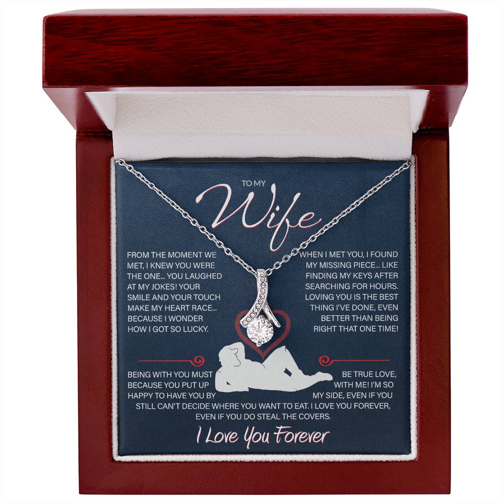 Best Gift for Your Wife: Forever Love Necklace - Remind Her What She Means to You