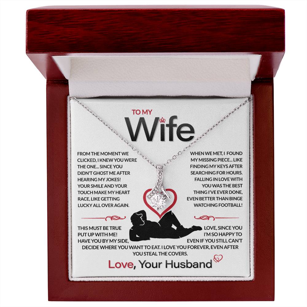 Best Gift for Your Wife: Forever Love Necklace - Remind Her What She Means to You