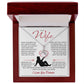 Best Gift for Your Wife: Forever Love Necklace - Remind Her What She Means to You