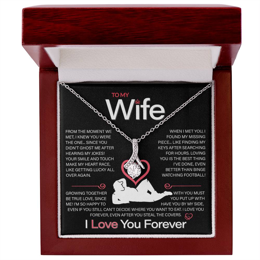 Best Gift for Your Wife: Forever Love Necklace - Remind Her What She Means to You